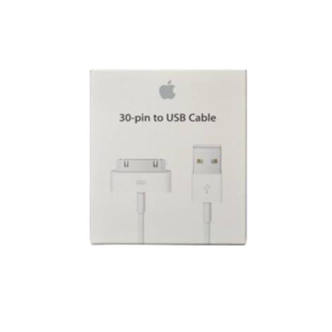 KABEL USB IPHONE 2G, 3G, 3GS, 4, 4S 30PIN MA591ZM/C ORYGINALNA PLOMBA