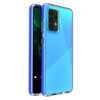 Spring Case pokrowiec żelowe etui z kolorową ramką do Samsung Galaxy A52s 5G / A52 5G / A52 4G ciemnoniebieski