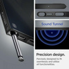 Etui Spigen Liquid Air na Samsung Galaxy S22 Ultra - czarny mat