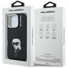 Etui Karl Lagerfeld IML Aquarelle Karl & Logo MagSafe do iPhone 16 Pro czarny