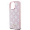 Guess GUHMP16LPGPYSP iPhone 16 Pro6.3" różowy/pink hardcase Peony Script Logo MagSafe