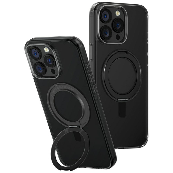 Etui UNIQ Swivix do iPhone 16 Pro Max    360 Rotating Kickstand czarny