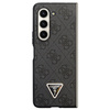 GUESS GUHCZFD5P4TDPK F946 Z FOLD5 CZARNY/BLACK HARDCASE LEATHER 4G DIAMOND TRIANGLE