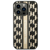 KARL LAGERFELD KLHCP14LPGKLSKW IPHONE 14 PRO 6,1" HARDCASE BRĄZOWY/BROWN MONOGRAM STRIPE