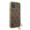 GUESS GUHCP12LGF4GBR IPHONE 12 PRO MAX 6.7 "BRONZE/BROWN HARDCASE 4G CHARMS COLLECTION