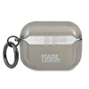 Karl Lagerfeld KLAPUKHGK AirPods Procover czarny/black Glitter Karl`s Head