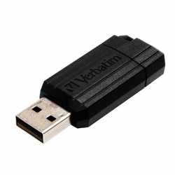 Verbatim Pendrive 8GB USB-A 2.0PinStripe czarny/black 49062