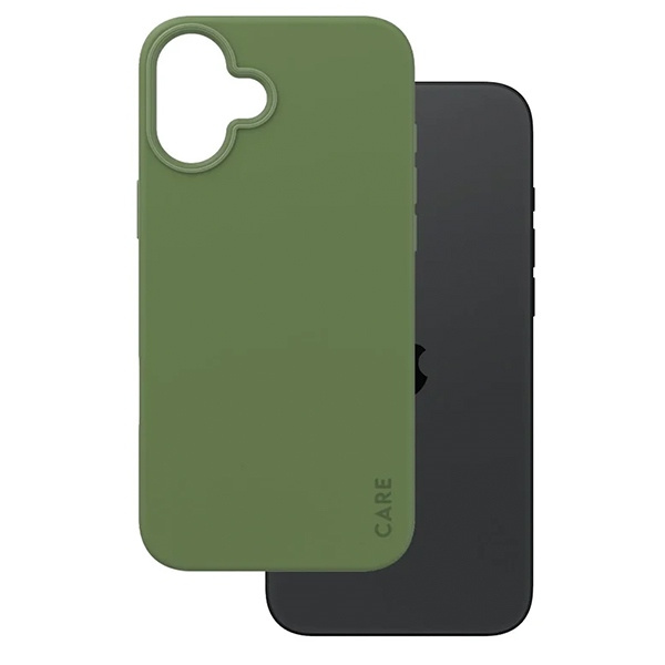 CARE by PanzerGlass Fashion Case iPhone 16 Plus 6.7" zielony/green MagSafe 1387