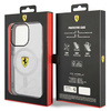 Etui Ferrari Outline MagSafe na iPhone 14 Pro - przezroczyste