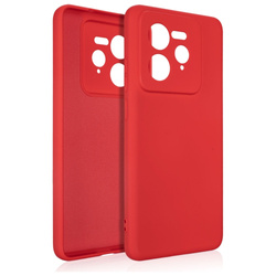 Etui Beline Silicone Realme GT 7 Pro czerwony
