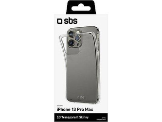 SBS Skinny Clear Cover Transparent, for iPhone 13 Pro Max