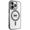 Etui Karl Lagerfeld IML Karl's Head MagSafe na iPhone 15 Pro - przezroczyste