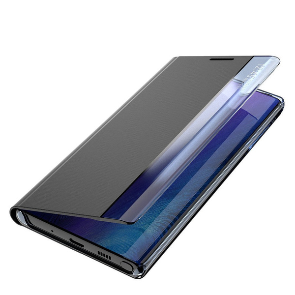 New Sleep Case pokrowiec etui z klapką z funkcją podstawki Samsung Galaxy M51 czarny