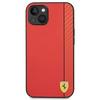 Etui Ferrari Carbon na iPhone 14 Plus - czerwone