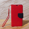 Etui Smart Fancy do Xiaomi Redmi 13C 4G / 5G czerwono-granatowe