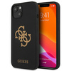 Guess GUHCP13MLS4GGBK iPhone 13 / 14 /15 6.1" czarny/black hard case Silicone 4G Logo