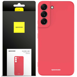 Spacecase Etui Silicone Case Galaxy S22 red