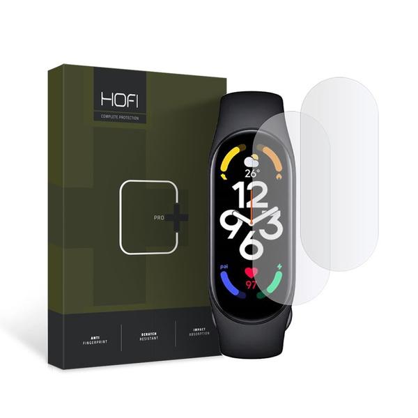 HYDROGEL FILM HOFI HYDROFLEX PRO + 2-PACK XIAOMI MI SMART BAND 7 CLEAR