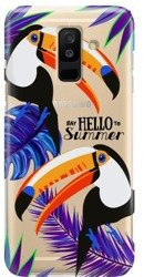 FUNNY CASE OVERPRINT TOUCANS SAMSUNG GALAXY A6 PLUS 2018