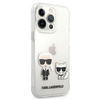 KARL LAGERFELD KLHCP13LCKTR IPHONE 13 PRO / 13 6.1 "HARDCASE TRANSPARENT KARL & CHUPETTE