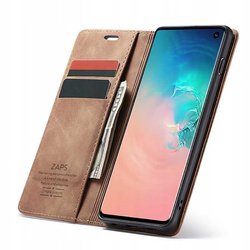 Spacecase Etui Wallet Galaxy S10e kawowy