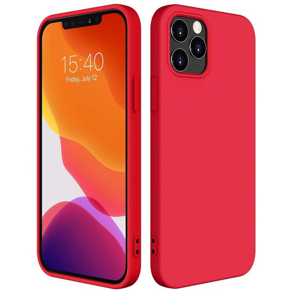 SILICONE CASE SOFT FLEXIBLE RUBBER COVER FOR XIAOMI REDMI NOTE 10 5G / POCO M3 PRO RED