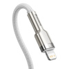 Baseus kabel Cafule Metal PD USB-C - Lightning 2,0 m biały 20W