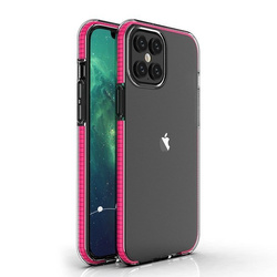 VERGE CASE ETUI ŻELOWE IPHONE 12 PRO MAX RÓŻOWY