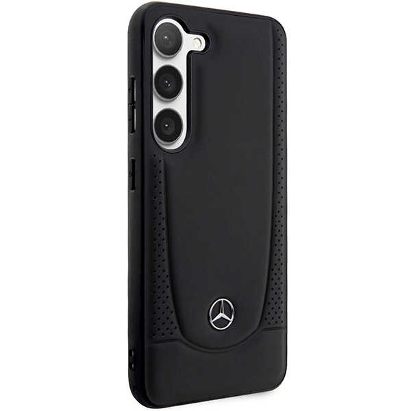 Etui Mercedes Leather Urban na Samsung Galaxy S23+ - czarne