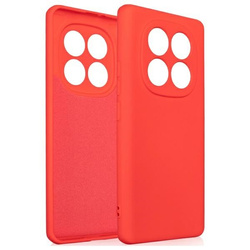 Beline Etui Silicone Xiaomi Redmi Note   14 Pro czerwony/red