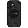 Etui Guess 4G Circle Classic Logo        MagSafe do iPhone 16 czarny