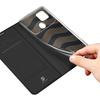 DUX DUCIS SKIN PRO CASE FOR XIAOMI POCO C40 COVER WITH FLIP CARD WALLET STAND BLACK
