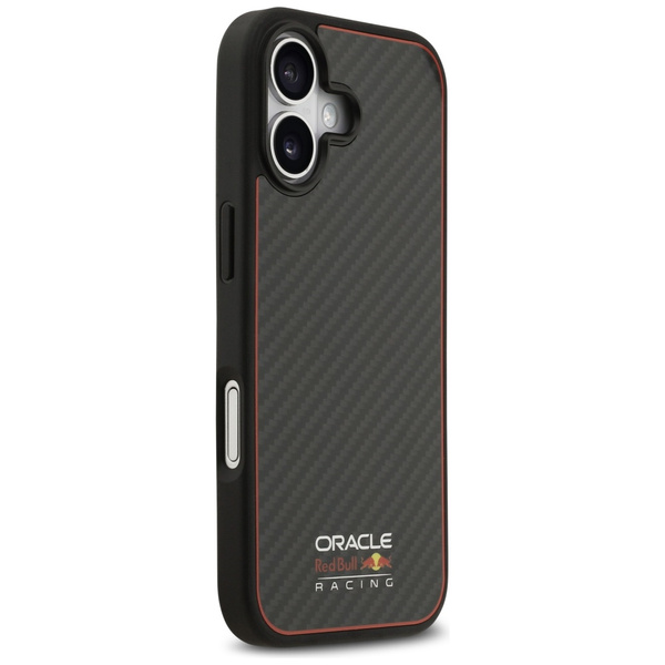Etui Red Bull Kevlar Logo Matt MagSafe   do iPhone 17 czarny