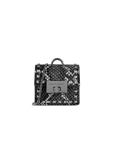 Ideal of Sweden Zoe Mini AirPods Beatstuds Silvery Snake Headphone Case