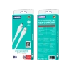 JELLICO kabel B9 USB-C - USB-C PD 66W 1M Biały