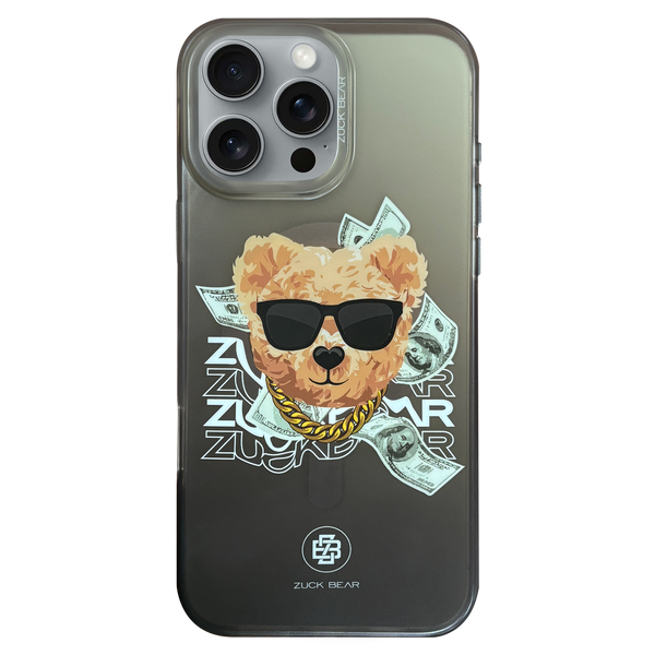ZUCK BEAR HAROLD IPHONE 16 PRO MAX BLACK