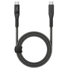 ENERGEA kabel Flow USB-C - USB-CDigital Display 1.5m czarny/black 240W 5A PD Fast Charge