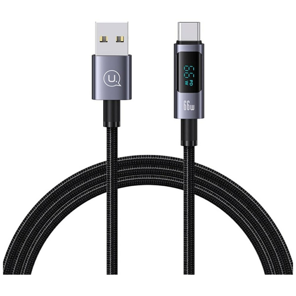 Kabel USAMS Sufeng Series US-SJ673 66W   6A Fast Charging USB-C do USB-A 1.2m tarnish