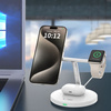 TECH-PROTECT QI15W-A35 3IN1 MAGNETIC MAGSAFE WIRELESS CHARGER WHITE