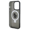 Etui Karl Lagerfeld Ring Stand Karl&Choupettte MagSafe na iPhone 14 Pro Max - czarne