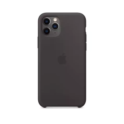 APPLE SILICONE CASE IPHONE 11 PRO BLACK WITHOUT PACKAGING