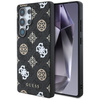 Etui Guess 4G Printed Colored Peony      Pattern MagSafe do Samsung Galaxy S25 Ultra czarny