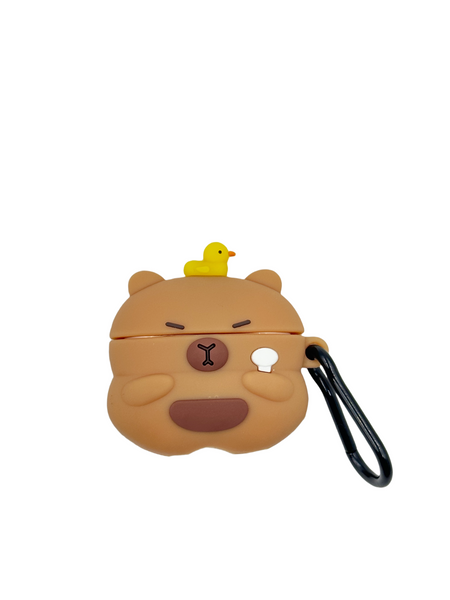 ETUI CASE 3D BEAR DUCK AIRPODS 3/4