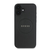 Guess GUHMP16SPGHSMMK iPhone 166.1" czarny/black hardcase Grained Gold Ring MagSafe
