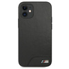 Etui BMW M Collection Smooth PU na iPhone 12 mini - czarne