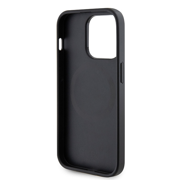 Guess GUHMP15LPSAHMCK iPhone 15 Pro 6.1"czarny/black hardcase Saffiano MagSafe