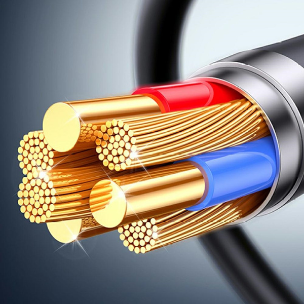 Kabel USAMS U94 60W USB-C do USB-C 1m    czarny