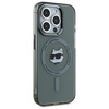 Karl Lagerfeld KLHMP15XHLSCHK iPhone 15   Pro Max 6.7" czarny/black hardcase IML Metal Choupette Head MagSafe