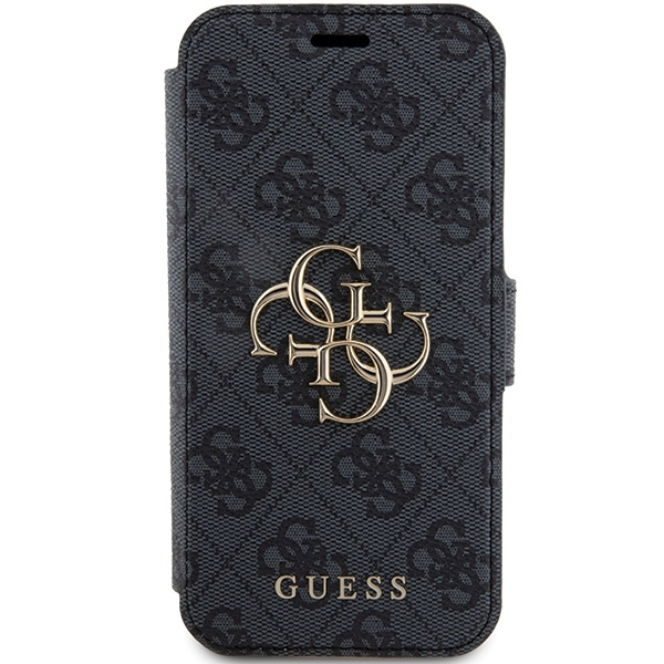 Guess GUBKP15L4GMGGR iPhone 15 Pro 6.1"szary/grey book 4G Metal Logo