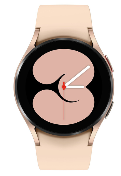 [OUTLET] Samsung Galaxy Watch4 40mm BT R860N Rose Gold with Rubber Band Pink Grade ABC